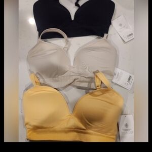 Athleta Women's Seamless Bra S D-DD  Gray